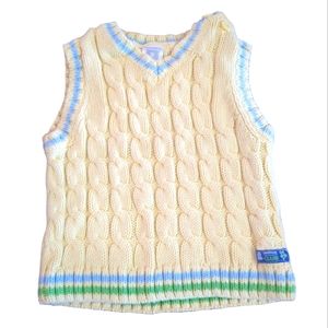 🍁2/$7🍁 CARTER'S Bright Yellow Knit Sweater Vest